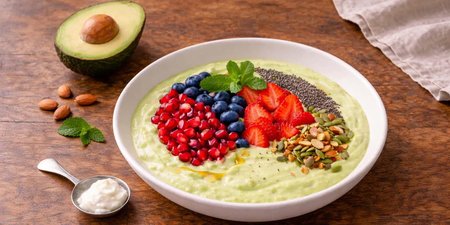 Food for Glowing Skin: Avocado & Curd Glow Bowl Recipe