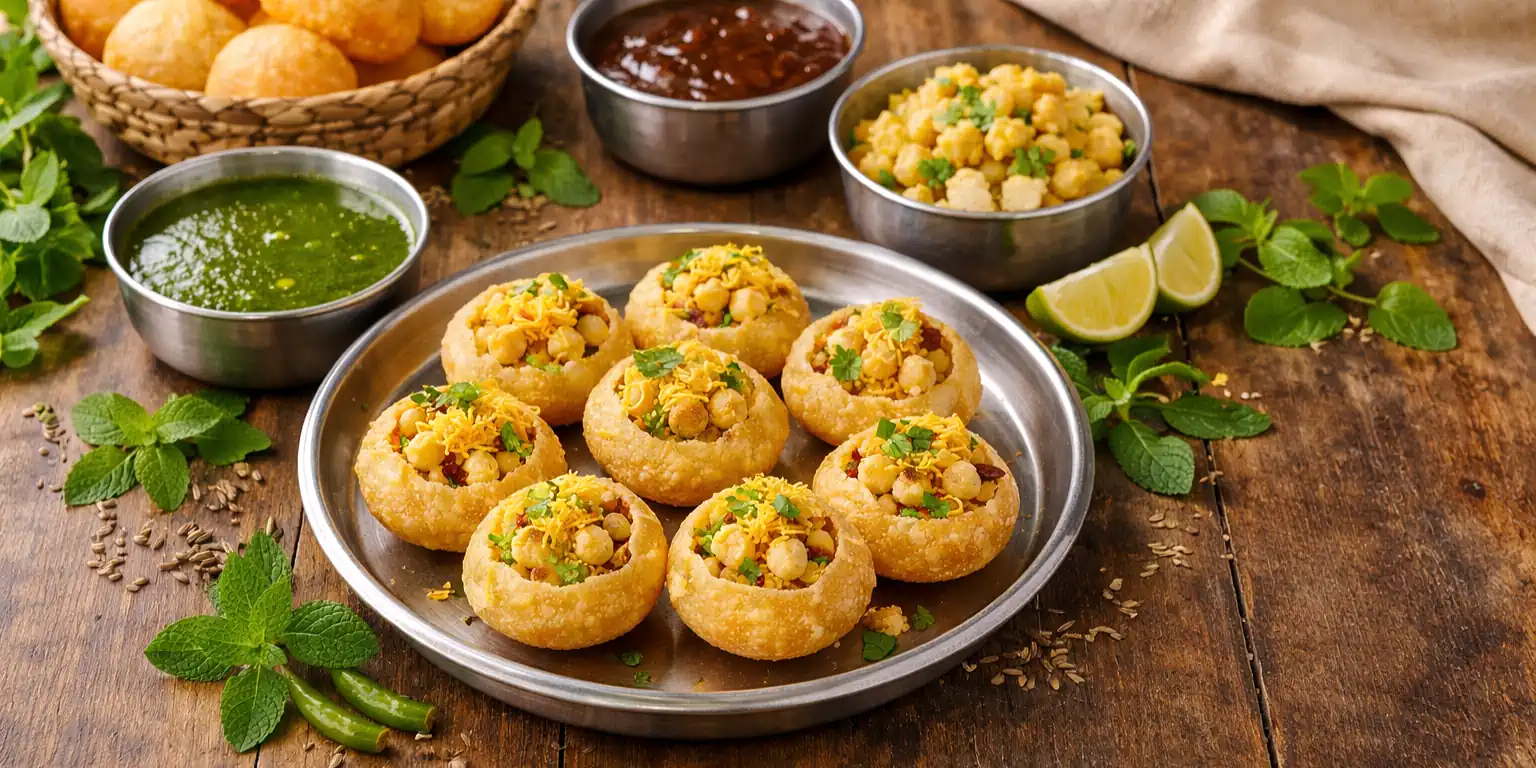 how to make pani puri at home