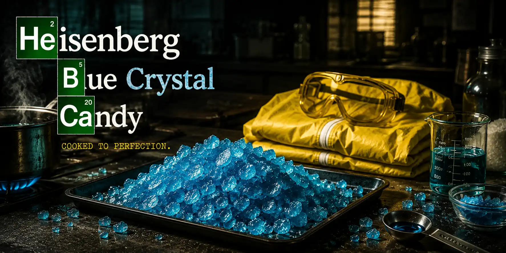 Heisenberg Blue Crystal Candy Bites