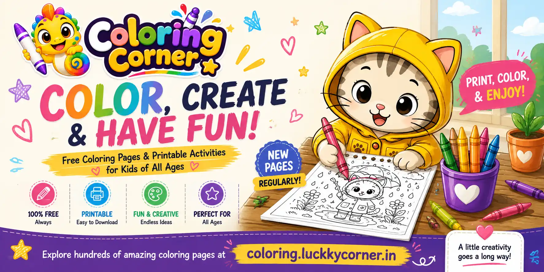 Why Coloring Is Still a Simple and Meaningful Activity for Kids