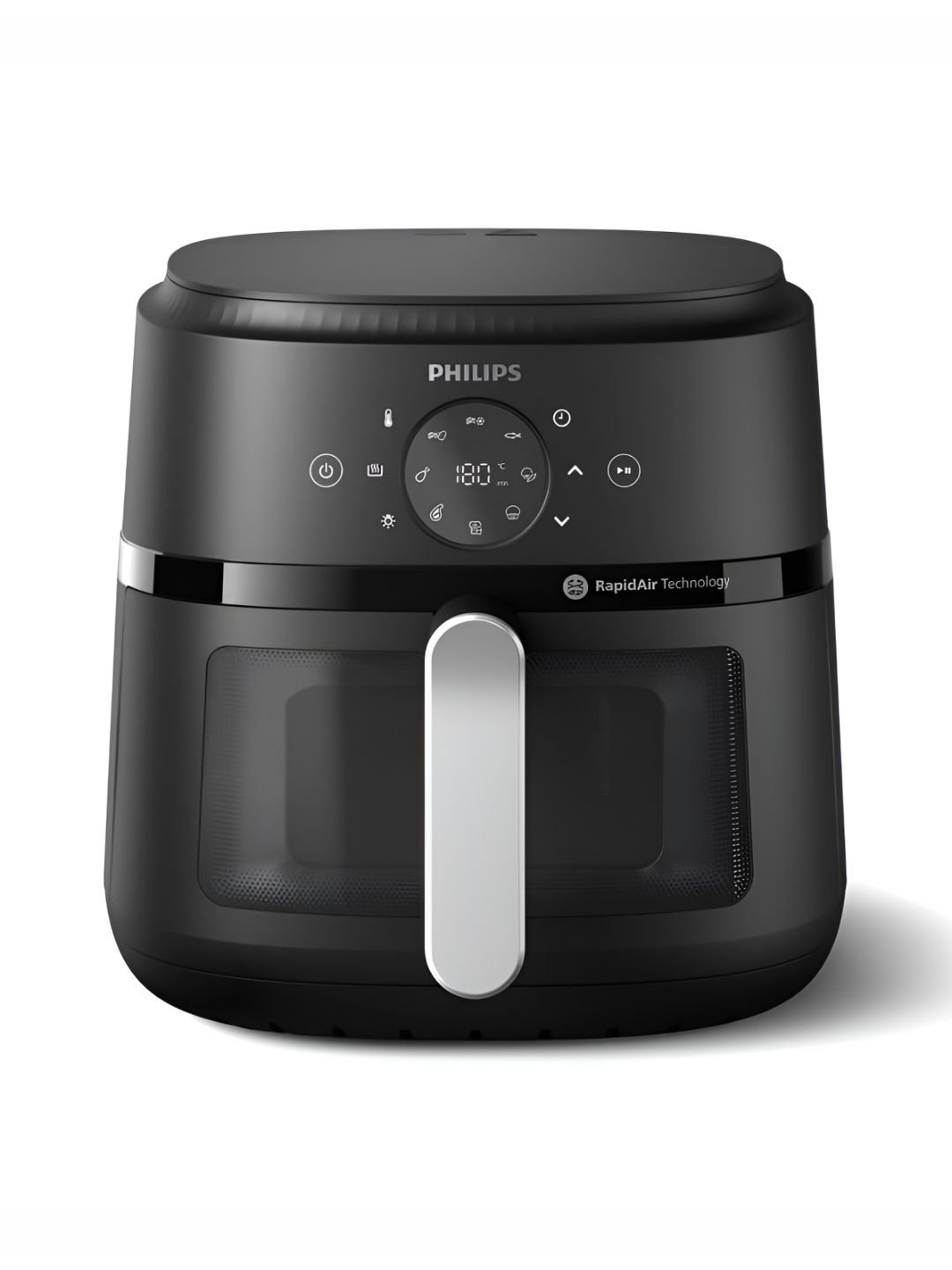 Philips Air Fryer NA231/00, touch panel, up to 90% less fat, 1700W, 6.2L, Rapid Air Tech