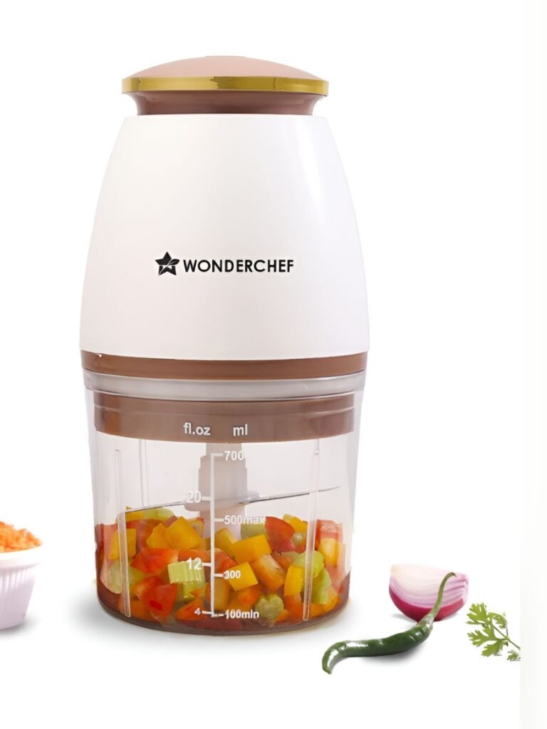 Wonderchef White & Brown Nutri-chop Electric Chopper 350W